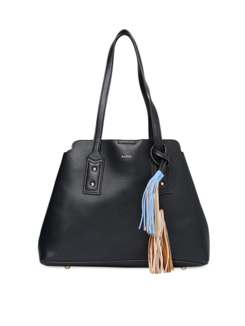 

ALDO Black Solid Shoulder Bag