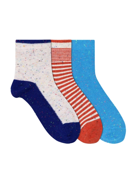 

Mustang Kids Set Of 3 Above Ankle-Length Socks, Multi