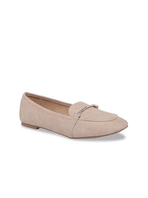 

Call It Spring Women Beige Solid Ballerinas