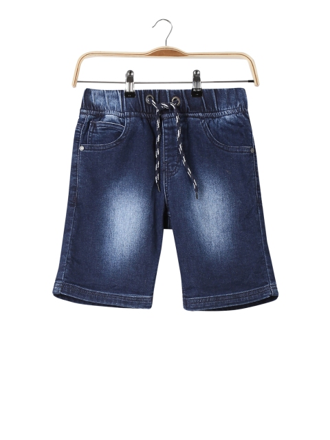 

Cherokee Boys Blue Washed Slim Fit Denim Shorts