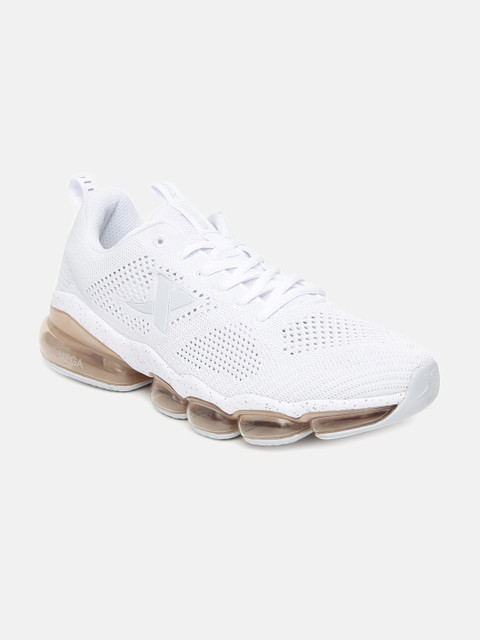 

Xtep Men White Textile Running Shoes