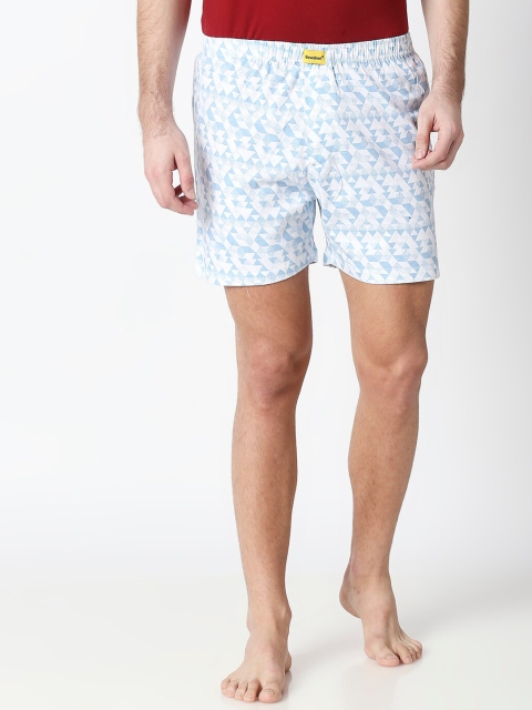 

Bewakoof Men White Printed Boxers 276184
