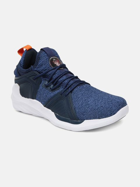 

Xtep Men Navy Blue Basketball Shoes