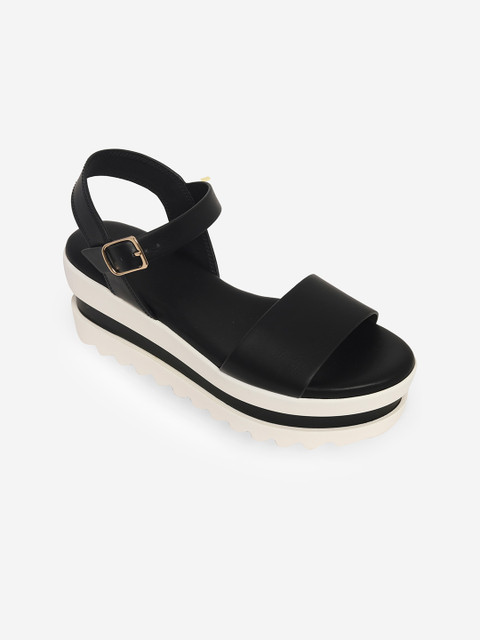 

ALDO Women Black Solid Flatform Heels