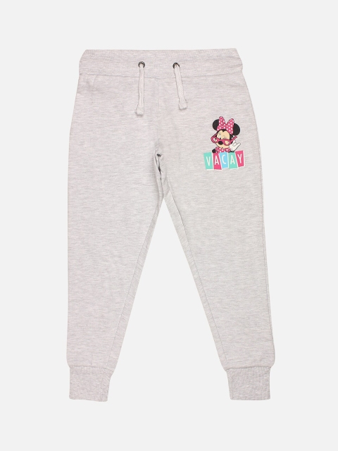 

Kids Ville Grey Girls Mickey & Friends Solid Regular fit Jogger