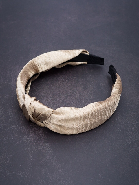 

Golden Peacock Gold-Toned Lace Hairband