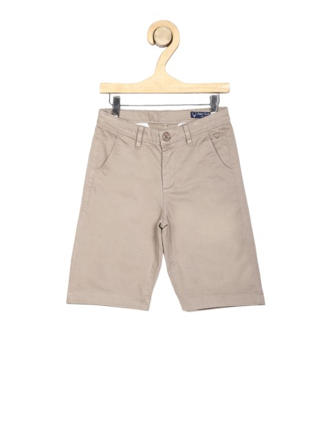 

Allen Solly Junior Boys Beige Solid Regular Shorts