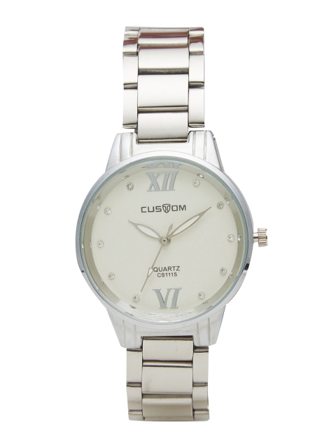 

CUSTOM Women White Analogue Watch 8907829043473