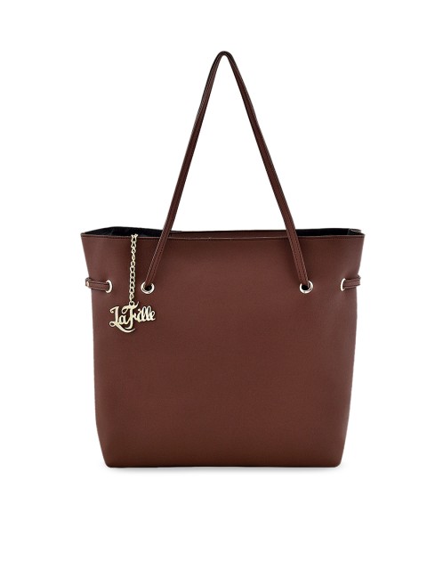 

LaFille Brown Solid Shoulder Bag