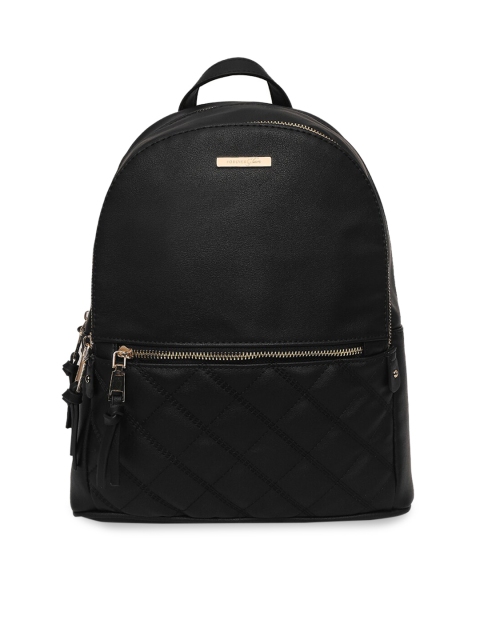 

Forever Glam by Pantaloons Women Black Solid Backpack