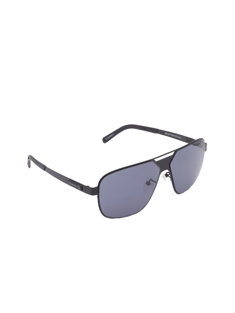 

Reebok Unisex Rectangle Sunglasses RBK AF16 BLK APC, Grey