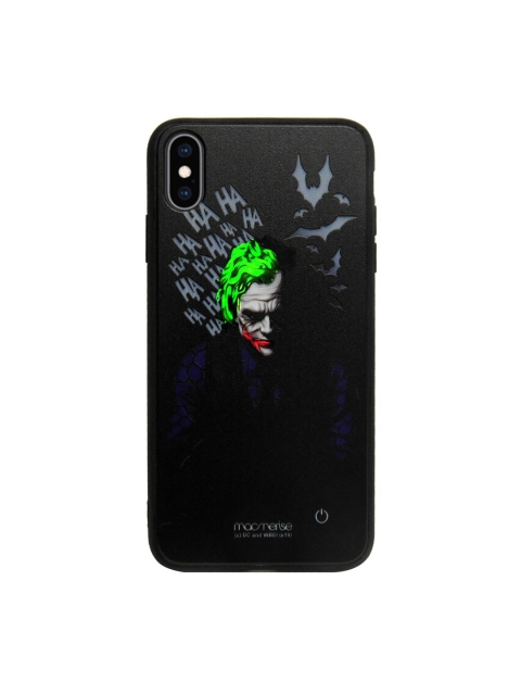 

macmerise Black & Green Guy With A Plan Lumous iPhone Xs Max Case