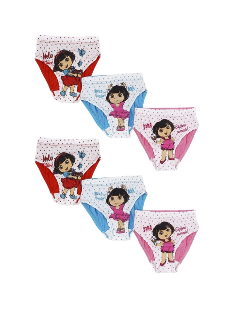 

Red Rose Girls Pack Of 6 Assorted Basic Briefs BABY-144-20