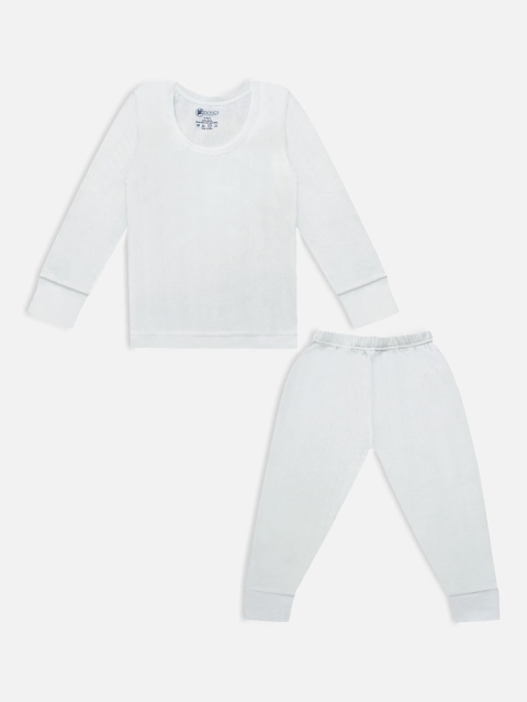 

Miss & Chief Unisex Kids Off-White Striped Thermal Set
