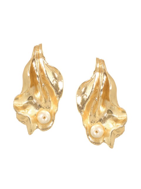 

INDYA Gold-Plated Quirky Studs