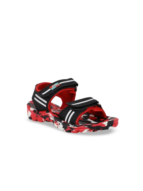 

Bubblegummers Boys Red & Black Sports Sandal