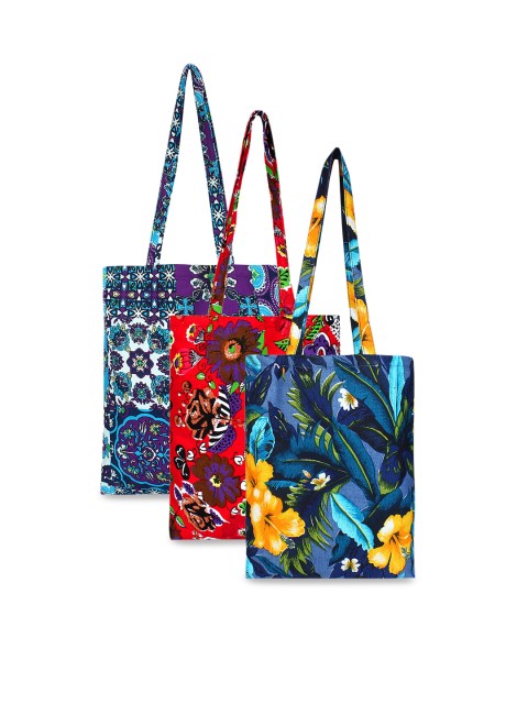 

Anekaant Multicoloured Printed Tote Bag, Multi