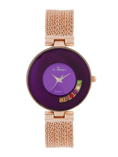 

FOREST Women Purple Analogue Watch FR-10901-RCRPR