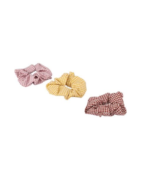 

Bellofox Women Set of 3 Yellow Ponytail Holders