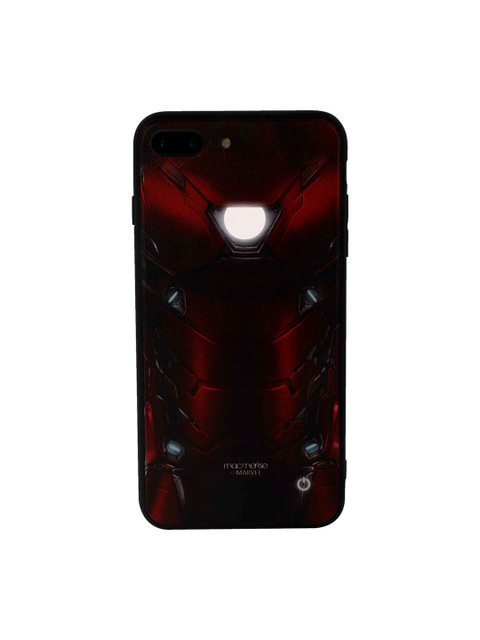 

macmerise Red & Grey Marvel Comics Suit Up Ironman Lumous IPhone 7 Plus Back Case