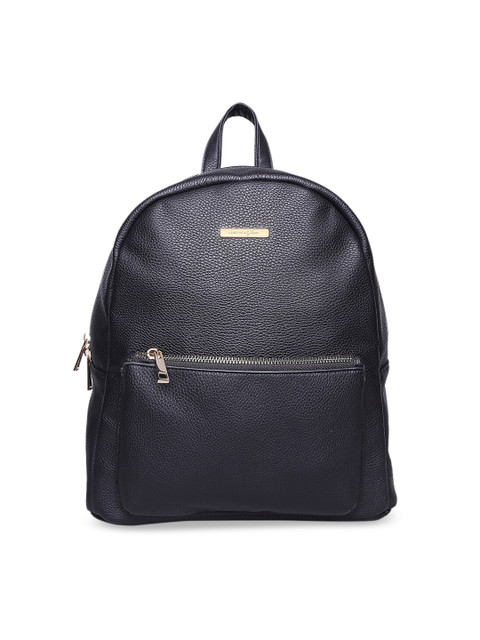 

Forever Glam by Pantaloons Women Black Solid Backpack
