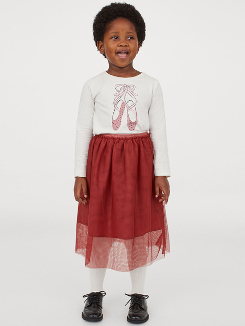 

H&M Girls Red & White 2-Piece Set