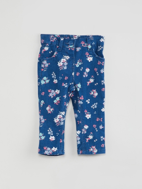 

max Girls Blue & Pink Regular Fit Mid-Rise Clean Look Jeans