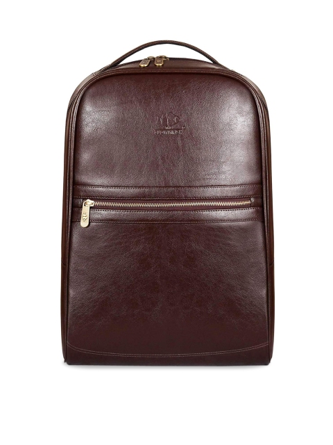 

THE CLOWNFISH Unisex Brown Solid Backpack