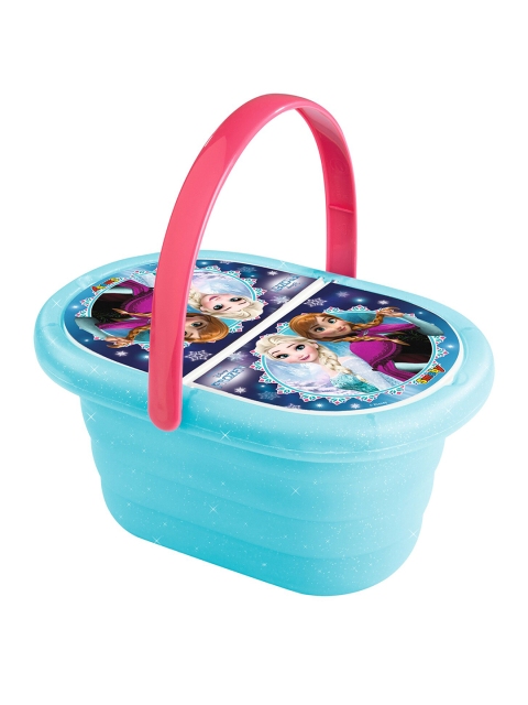 

Frozen By ToysRus Kids Blue Picnic Basket Roleplay Set