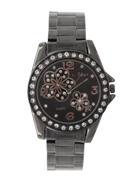 

FOREST Women Black Analogue Watch FR-20834F03