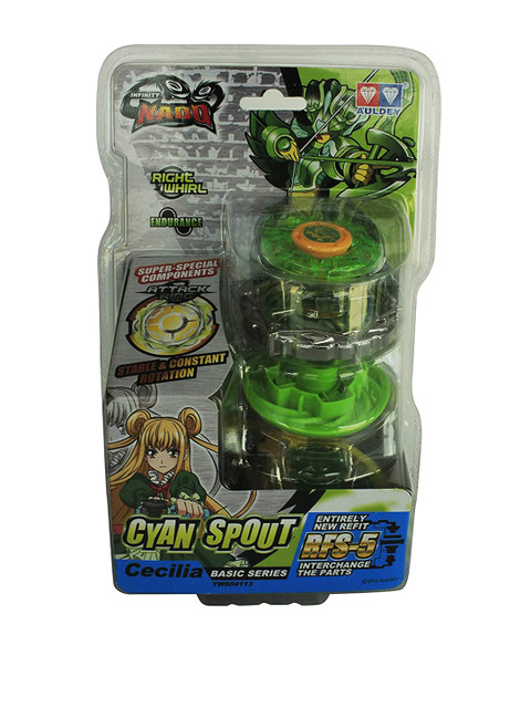 

Infinity Nado Kids Green & Black Cyan Spout Toy