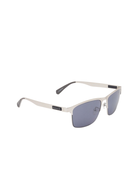 

Reebok Unisex UV Protected Square Sunglasses RBK AF14 SLV APC, Grey