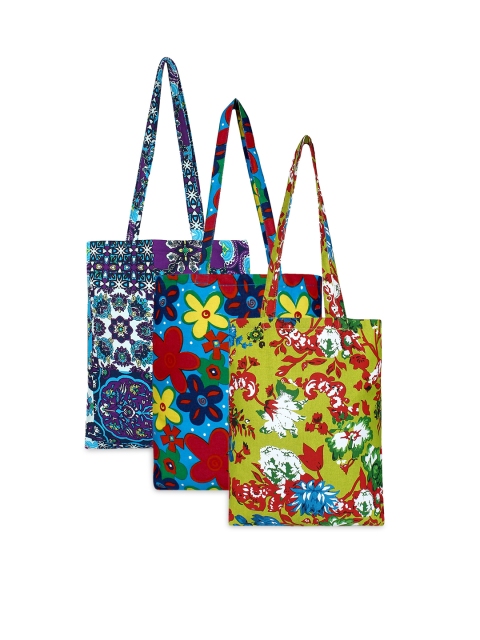 

Anekaant Multicoloured Printed Tote Bag, Multi