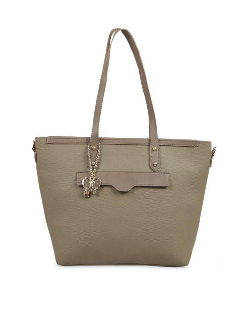 

Butterflies Khaki Solid Shoulder Bag