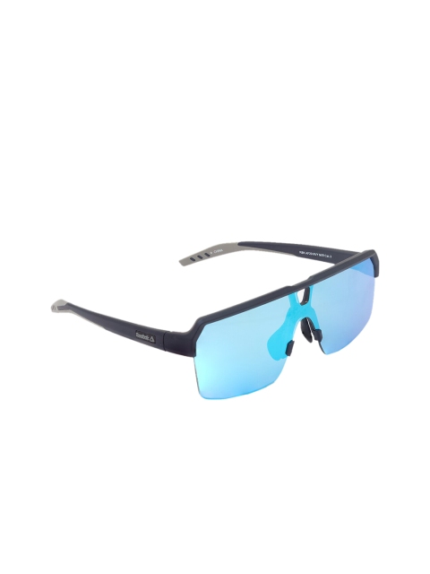 

Reebok Unisex UV Protected Square Sunglasses, Blue