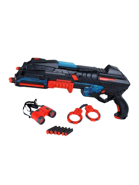 

Webby Kids Black & Red High-Speed Battery Operated Toy Gun With Goggles & Handcuff
