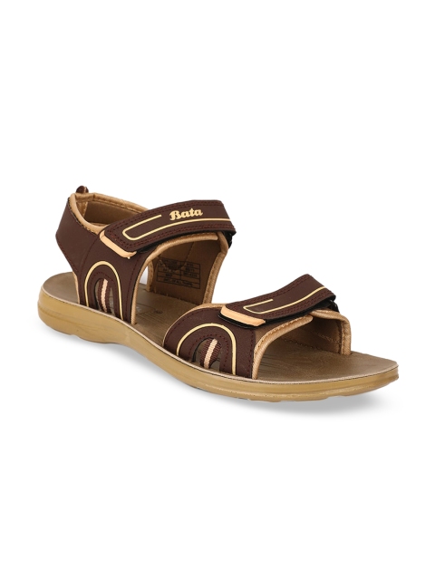 

Bata Men Brown Sports Sandals