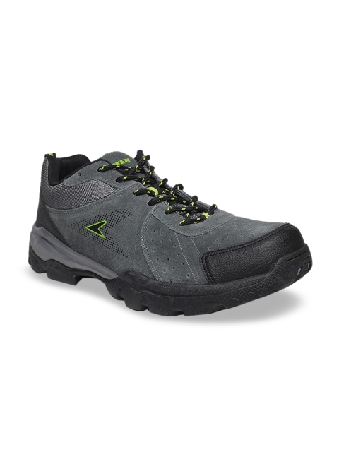 

Power Men Grey Trekking Shoes