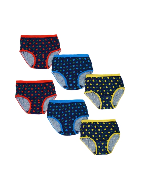

Red Rose Girls Pack Of 6 Assorted Basic Briefs BABY-18-28