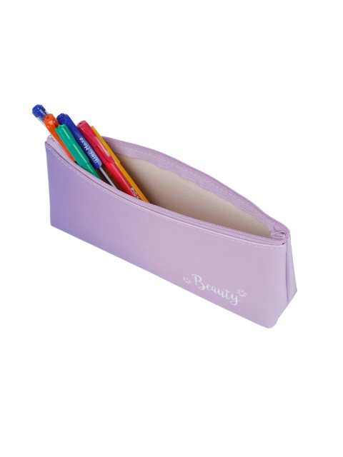 

Webby Purple 10 Pcs Solid Pencil Pouch & Stationery