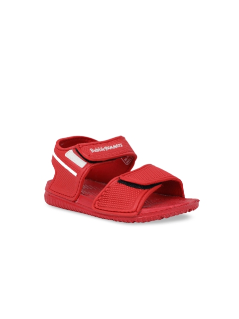 

Bubblegummers Boys Red & White Sports Sandal