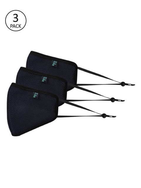 

The Bear House Men Blue Pack of 3 Reusable 6-Layers Outdoor Masks