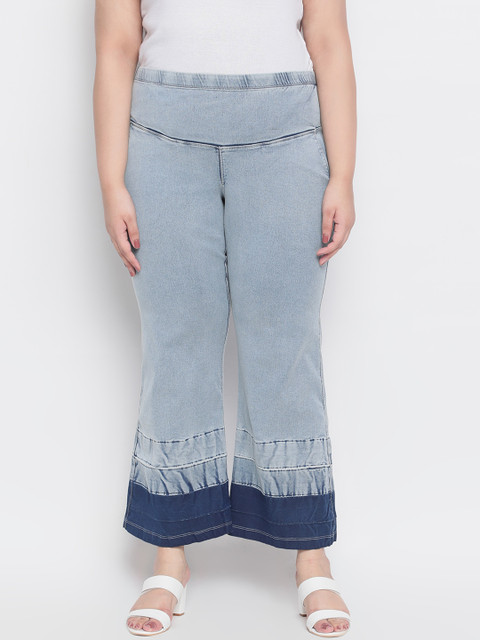 

Amydus Women Blue Straight Fit Mid-Rise Clean Look Stretchable Jeans