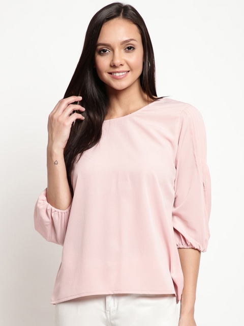 

Mayra Women Pink Solid Top