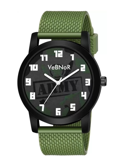 

VeBNoR Boys Black Analogue Watch WT 493