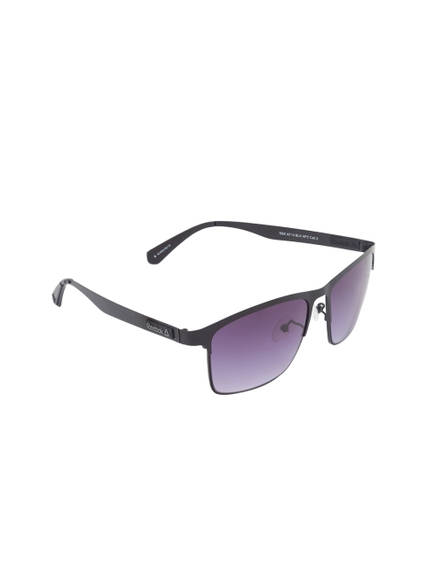 

Reebok Unisex UV Protected Square Sunglasses RBK AF14 BLK APC, Purple