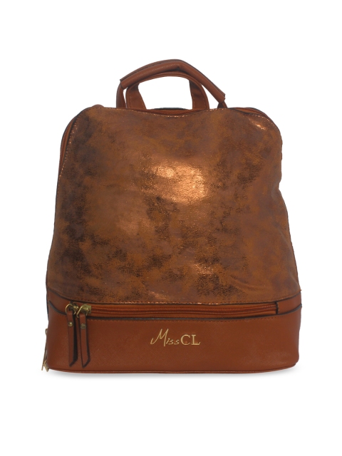 

Miss CL Brown Solid Handheld Bag