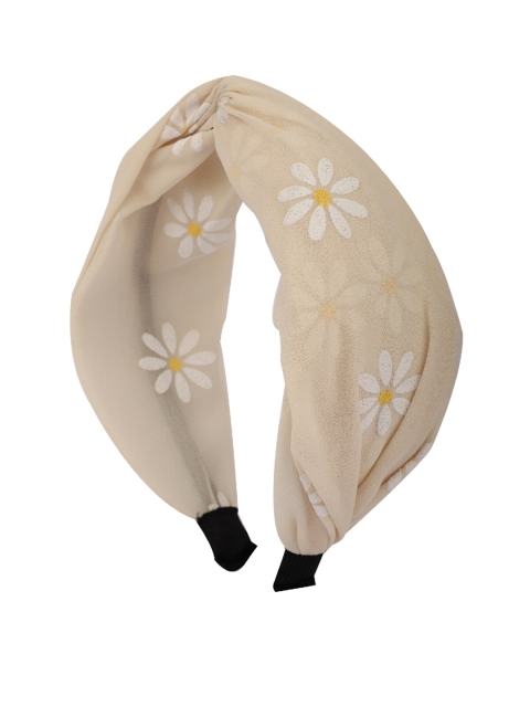 

Bellofox Women Beige Sunflower Frenzy Hairband