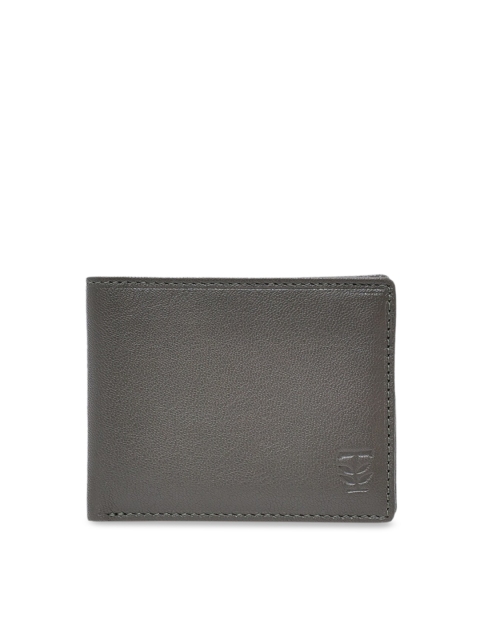

TRENDERS Men Green Solid Two Fold Wallet