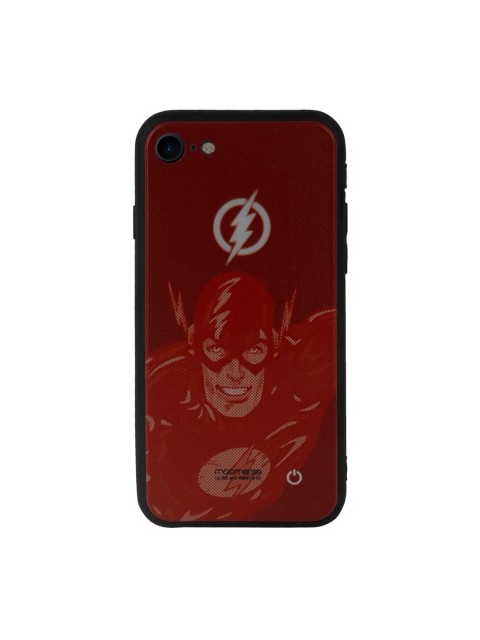 

macmerise Red & White Fierce Flash Attack Lumous iPhone 7 Case